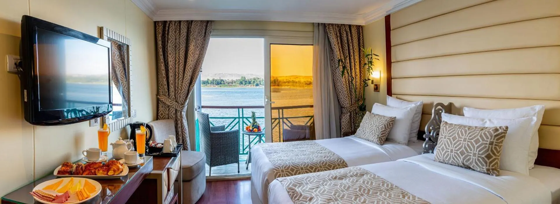 Sonesta Moon Goddess Cruise Ship From Luxor To Aswan - 04 & 07 Nights Every Monday 5*,